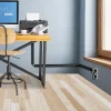 Edo Moulure, Goulotte Et Plinthe-Goulotte électrique PVC 40x16 mm 2 m anthracite