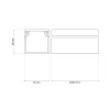 Edo Goulotte électrique PVC 15x10 mm 2 m anthracite