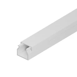 Edo Goulotte électrique PVC 15x10 mm 2 m blanche