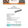 Vis Express Goupille Et Circlip-Goupille cannelée d'ajustage G02 Inox A1 8X25 - 1 pièce