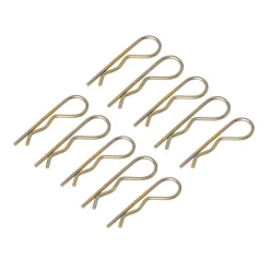 Diall Goupille en acier jaune 3 x 72 mm