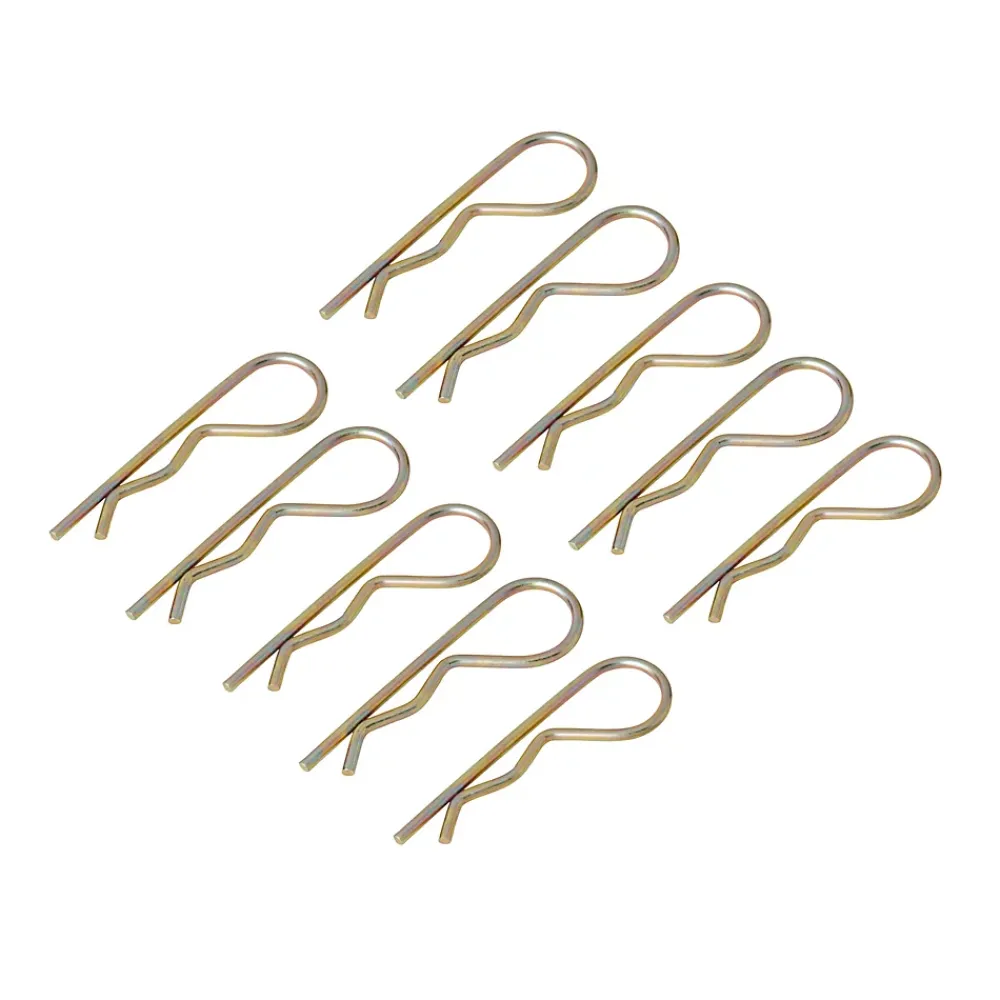 Diall Goupille en acier jaune 3 x 72 mm