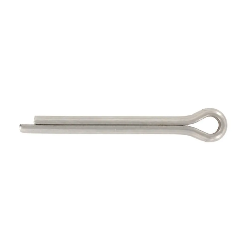 D-Work Goupille Et Circlip-100 Goupilles Fendues D. 4 x 50 mm - DIN 94 - Inox A4 -
