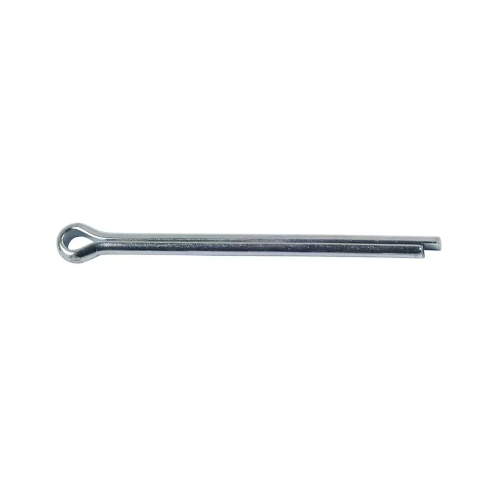 D-Work Goupille Et Circlip-100 Goupilles Fendues D. 5 x 40 mm - DIN 94 - Zingué blanc -