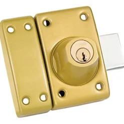 Abus Grand verrou à bouton double cylindre ø23 mm / 45 mm