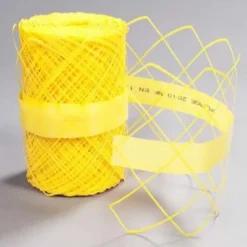 Centrale Brico Grillage avertisseurs jaune, L.25 x l.0,3 m