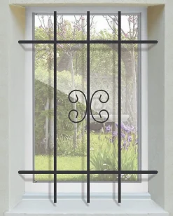 DMS Grille de Defense Bidard pour Fenetre H 75 cm x L 120 cm (côte tableau)