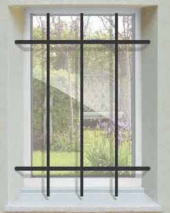DMS Grille de Defense Close pour Fenetre H 75 cm x L 40 cm (côte tableau)