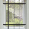DMS Grille De Défense Pour Fenêtre-Grille de Defense Droite Torsadee pour Fenetre H 95 cm x L 60 cm (côte tableau)