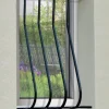 DMS Grille de Defense Galbee Simple pour Fenetre H 105 cm x L 120 cm (côte tableau)