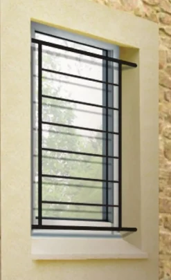 DMS Grille De Défense Pour Fenêtre-Grille de Defense Lagune pour Fenetre H 105 cm x L 80 cm (côte tableau)