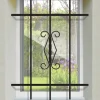 DMS Grille De Défense Pour Fenêtre-Grille de Defense Rustique pour Fenetre H 75 cm x L 100 cm (côte tableau)