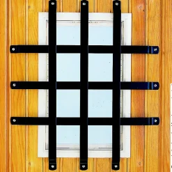 Afbat Grille De Défense Pour Fenêtre-Grille de hublot acier époxy noir