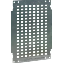 Ide Coffret De Communication-Grille De Montage Perforée En Acier Galavnisé Pour Coffret 600mmx400mm Polyester Ip66