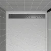 Galedo Grille d'évacuation l.79,5 cm pour receveur de douche Pedra et Pure 2, gun metal,