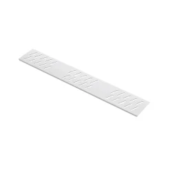 Galedo Grille d'évacuation l.69,5 cm pour receveur de douche Pedra et Pure 2, blanc,