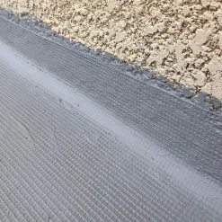Sopgal Grille en fibre de verre (25m x 1m). Imperméabilisation et réparation avec mortiers, caoutchouc et peintures imperméabilisantes