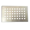 Stano Evacuation De Douche-Grille inox PIATTO pour receveurs de douche en SoliCast motif quadrillage