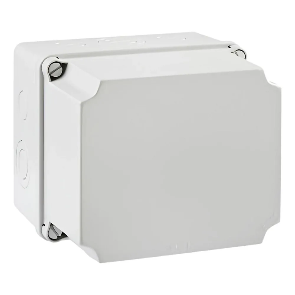 Ide Boîte De Dérivation-Gsl171 Boitier Industriel étanche Ip67 Avec Bords Lisses, Couvercle Réhaussé Opaque Dim.175x151x155
