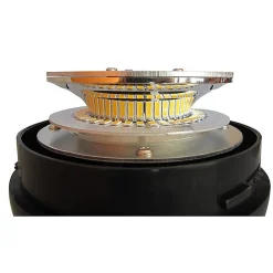 Lem Select Accessoires De Motorisation-Gyrophare Flash rotatif ZBOX 39 Led 12-24v avec fixation à boulonner sur tige flexible