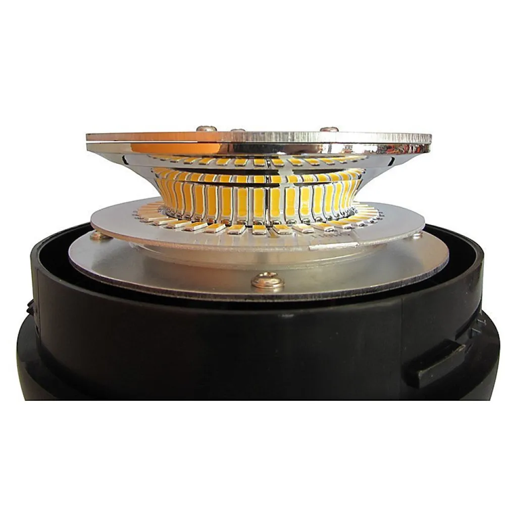 Lem Select Accessoires De Motorisation-Gyrophare Flash rotatif ZBOX 39 Led 12-24v avec fixation à boulonner sur tige flexible
