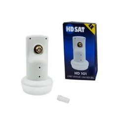 Hdsat Antenne, Parabole Et Fixation-HD101 LNB Single Tête Parabole Universelle Full HD 4K Gain 65dB