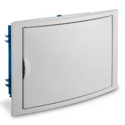 Solera Coffret De Communication-5012hgw - Coffret électrique Encastrable Sur Placo - 233x320x75mm - 1 Rangée De 14 Modules