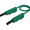 Hirschmann Test & Measurement Hirschmann MLB 100/1 V gn Cordon de mesure banane 1 m 16 A CAT I