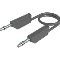 Hirschmann Test & Measurement Hirschmann MLN 200/2,5 GR Cordon de mesure banane 2 m 32 A gris