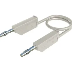 Hirschmann Test & Measurement Hirschmann MLN 200/2,5 WS cordon de mesure banane 2 m blanc 4 mm 32 A