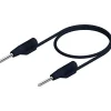 Hirschmann Test & Measurement Testeur De Tension-Hirschmann MVL 2/25 sw cordon de mesure 2 mm 0,25 m, 6 A, noir