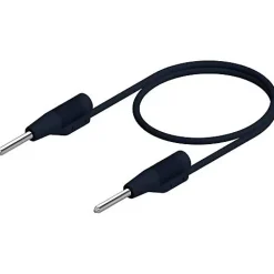 Hirschmann Test & Measurement Testeur De Tension-Hirschmann MVL 2/25 sw cordon de mesure 2 mm 0,25 m, 6 A, noir