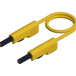 Hirschmann Test & Measurement Testeur De Tension-Cordon de mesure MLB 50/1 V ge 0,5 m banane 4 mm jaune