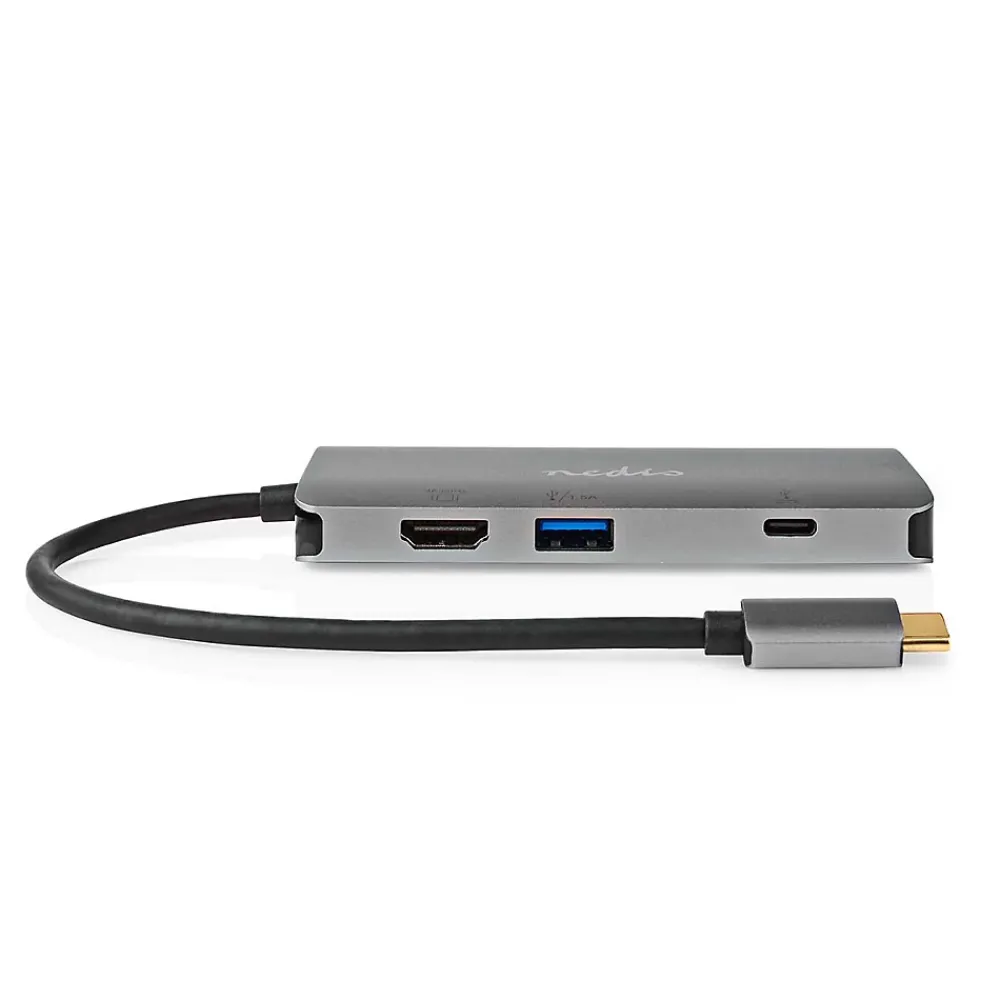 Nedis Transformateur, Convertisseur Et Chargeur Usb-Hub type C 3.2 type C HDMI/RJ45/USB