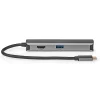 Nedis Transformateur, Convertisseur Et Chargeur Usb-Hub USB C Gen1 3 Ports USB HDMI 4K