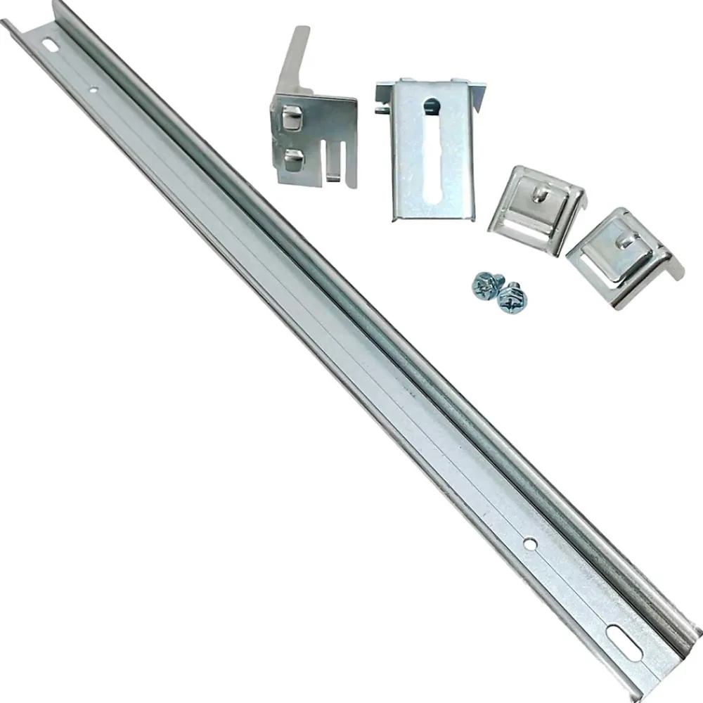 Ide Accessoire De Raccordement-48013 - Kit Rail Din 24 Modules Pour Coffret Atlantic + Support De Fixation