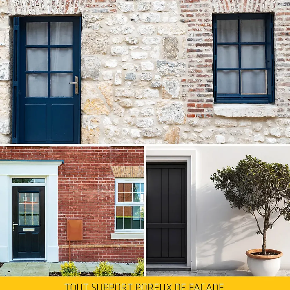 Sika Etanchéité Des Fondations-Imperméabilisant pour façade gard Protection Façade 5 L