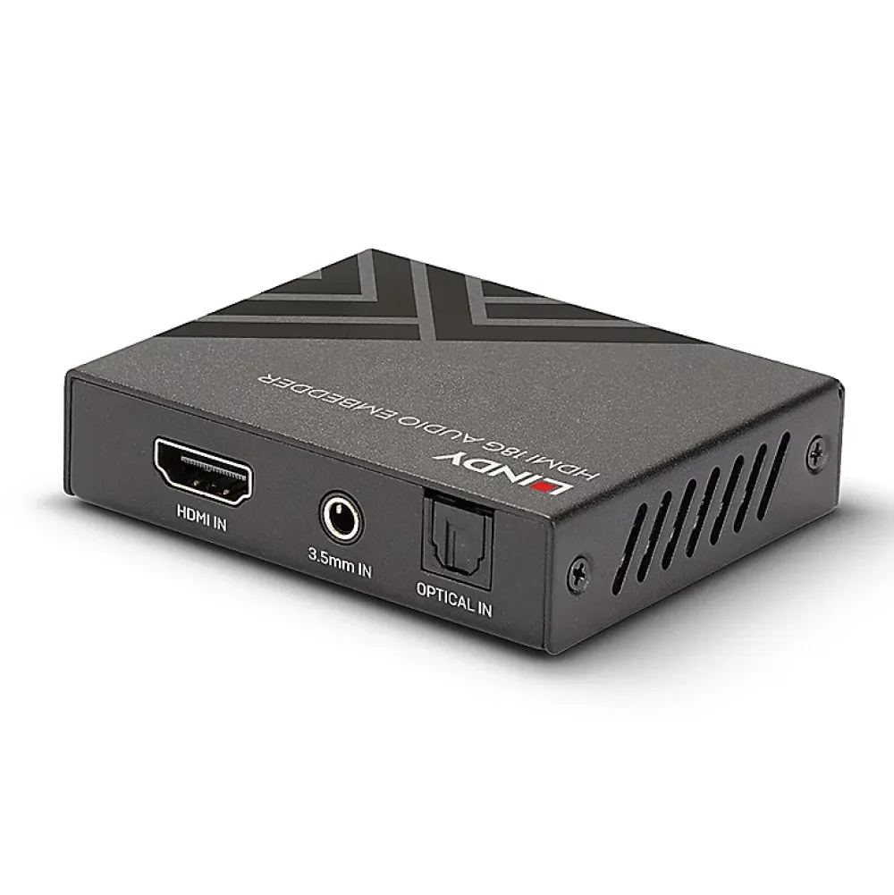 Lindy Injecteur Audio HDMI 2.0 18Gbit/s