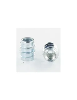 Vis Express Écrou-Insert Non fendue Acier brut M8 15X15 - 200 pièces