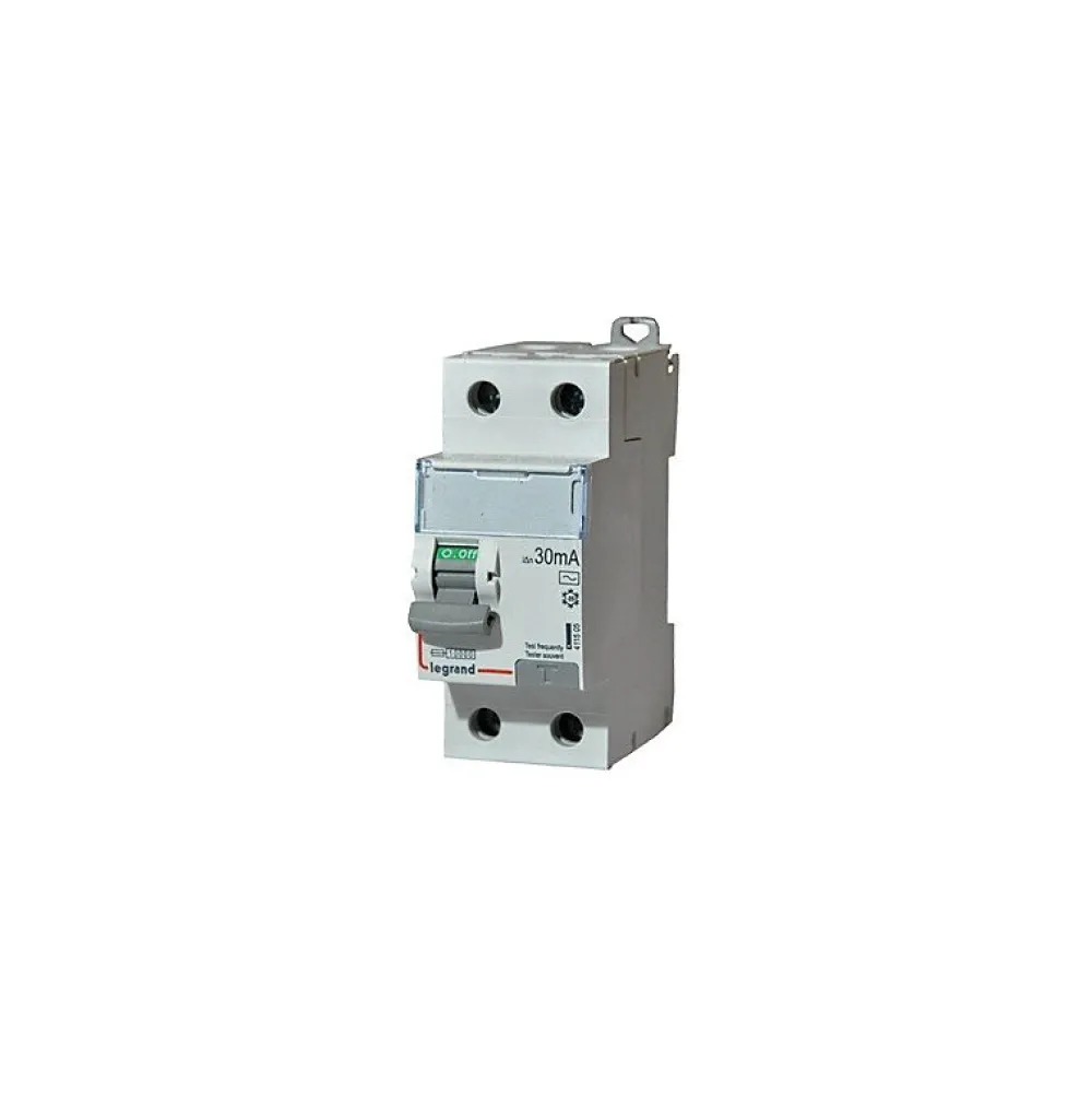 Legrand Interrupteur Et Disjoncteur Différentiel-Inter diff DX3 ID vis vis 2P 230V 63A type AC 30mA dEpart bas