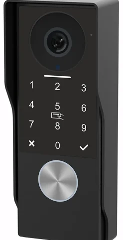 Automatisme Passion Visiophone-Interphone vidéo connectée 2 fils avec digicode et badges