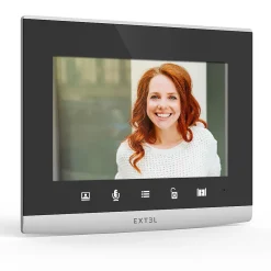 Extel Interphone vidéo connecté filaire avec digicode intégré Code Connect