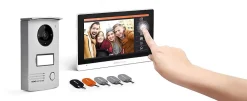 SCS Sentinel Interphone vidéo couleur filaire Visiodoor 7 + badges