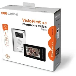 SCS Sentinel Visiophone-Interphone vidéo filaire - VisioFirst 4.3 - - Garantie 3 ans