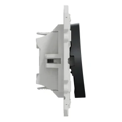 Schneider Electric Interrupteur Encastrable-Interrupteur commande VMC 2 boutons à vis Odace anthracite