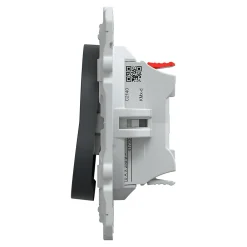 Schneider Electric Interrupteur Encastrable-Interrupteur commande volet-roulant 2 boutons Ovalis anthracite