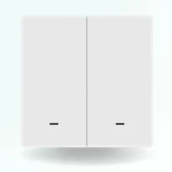Zengo Commande De L'Éclairage-Interrupteur connecté sans-fil de scène zigbee - 2 boutons