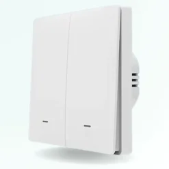 Zengo Interrupteur connecté zigbee - 2 boutons - sans fil neutre