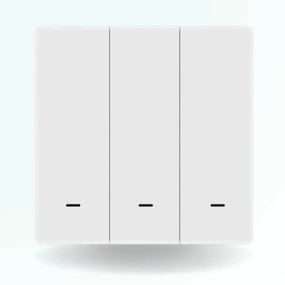 Zengo Commande De L'Éclairage-Interrupteur connecté zigbee - 3 boutons - sans fil neutre