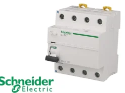 Schneider Electric Interrupteur différentiel modulaire tétrapolaire Schneider Acti9 iID 40A / 30mA type AC